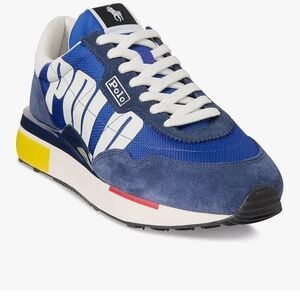 Polo by Ralph Lauren Men's Blue Multi-Color Athletic Shoes